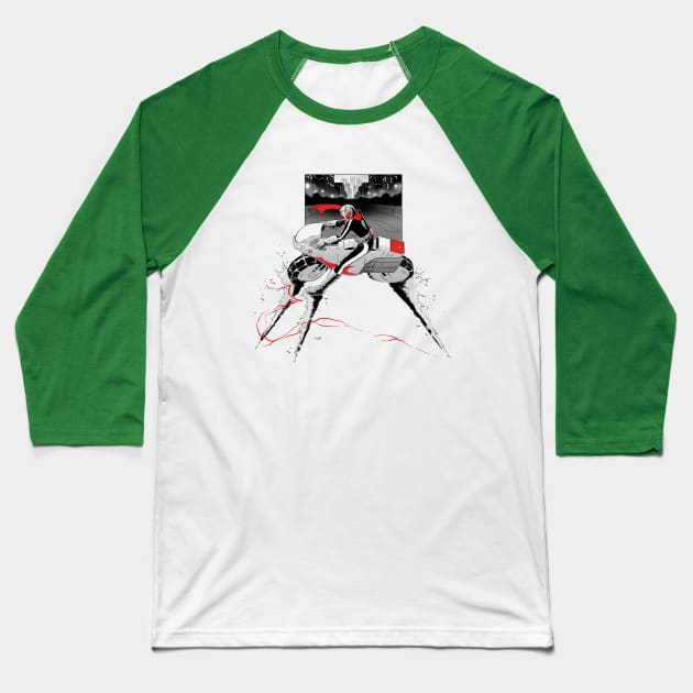 Kamen Rider Slide Baseball T-Shirt by Sweetheart Designs